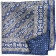 Jack Victor Paisley Pocket Square