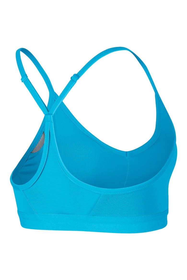 Indy Sports Bra, Alternate, color, LASER BLUE/ LASER BLUE/ BLACK