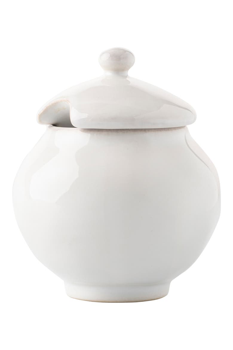 Puro Whitewash Sugar Bowl & Lid, Main, color, WHITEWASH