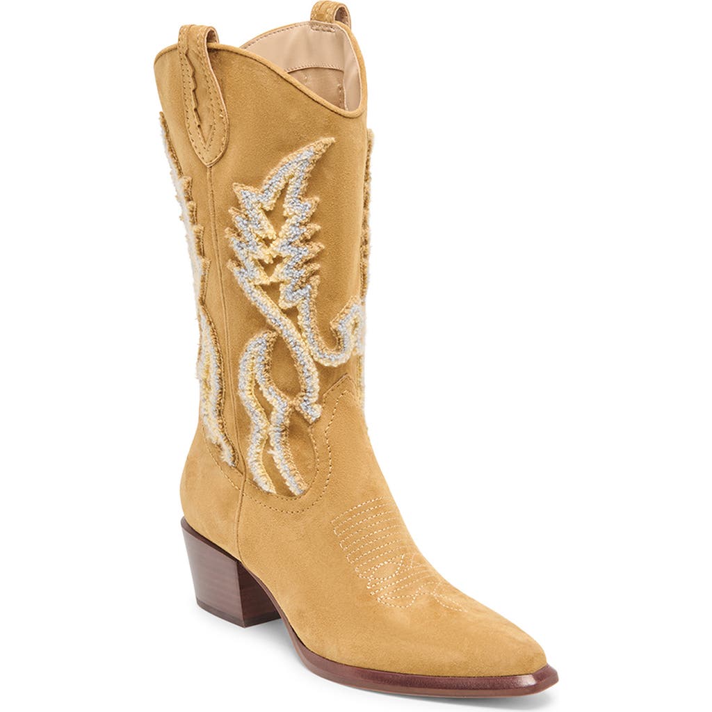 Dolce Vita Vila Cowboy Boot In Brown