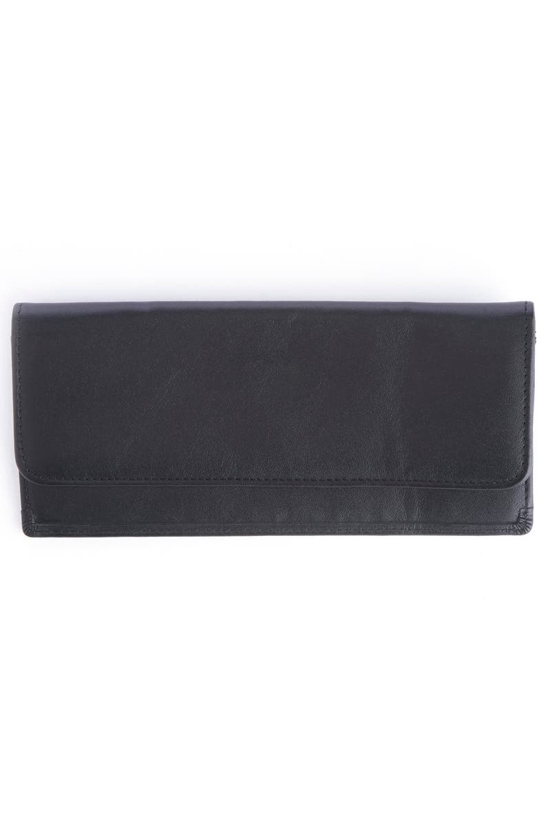 ROYCE New York RFID Blocking Leather Clutch Wallet, Alternate, color,