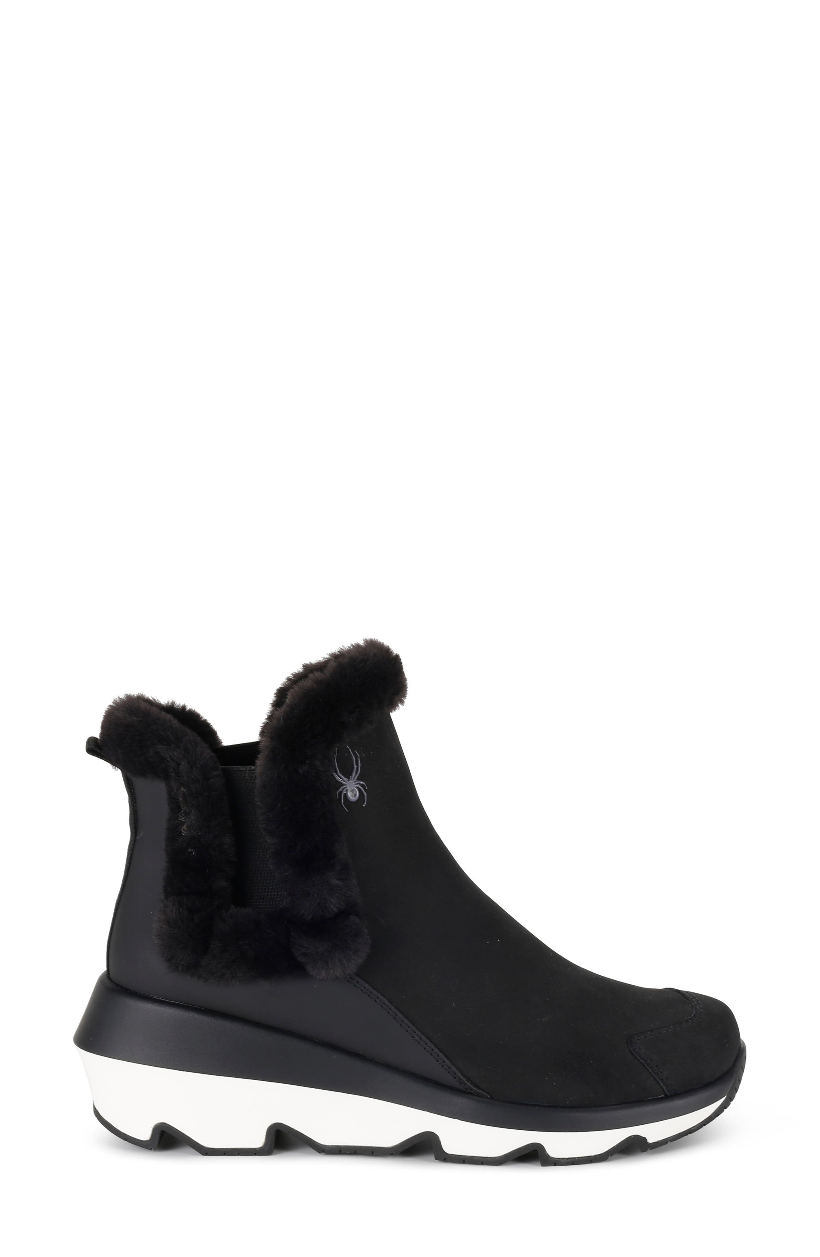 Spyder Crossover 2 Faux Fur Chelsea Boot, Alternate, color, 