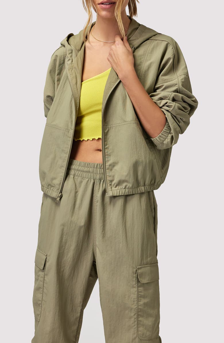 Spiritual Gangster Journey Active Hooded Jacket, Alternate, color, 