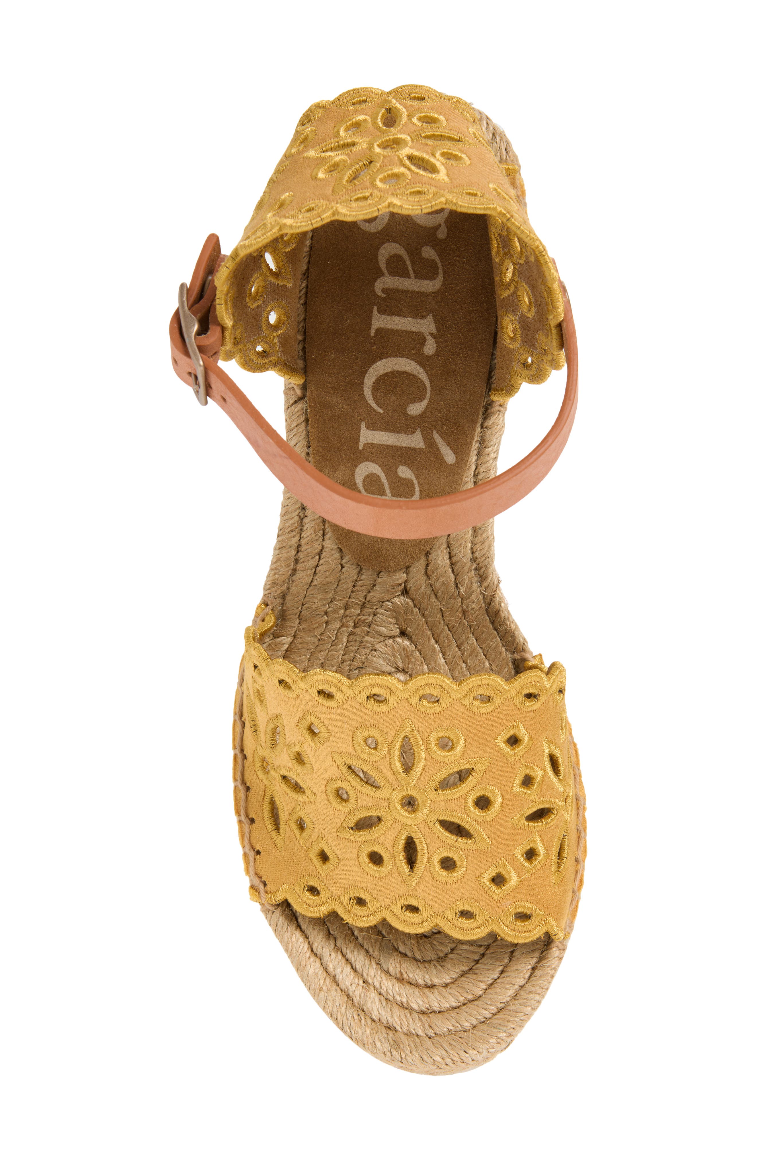 Orito Espadrille Sandal, Alternate, color, SAFFRON