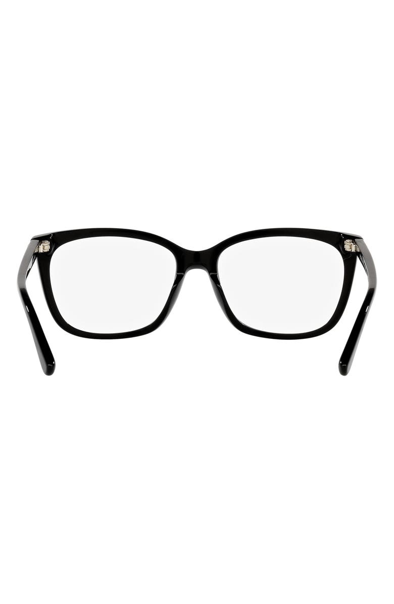 Michael Kors Auckland 54mm Pillow Optical Glasses, Alternate, color,