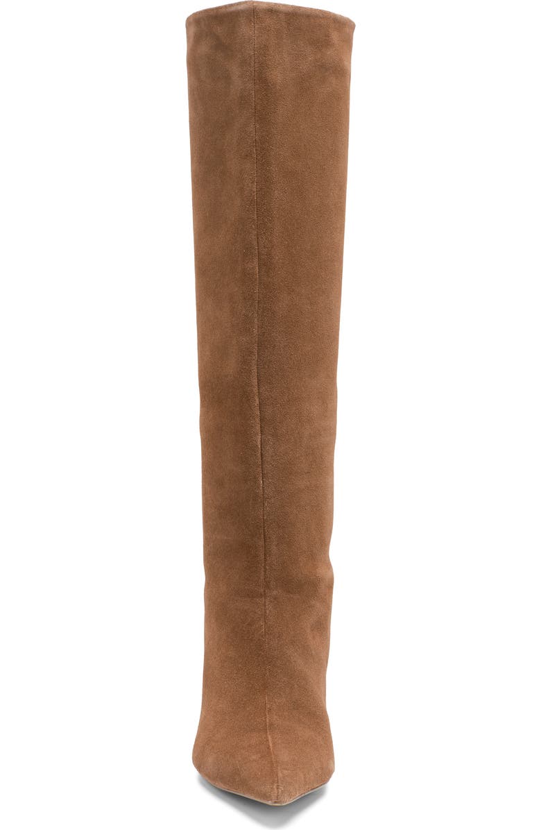 Free People Kiki Knee High Boot, Alternate, color, Tan Suede