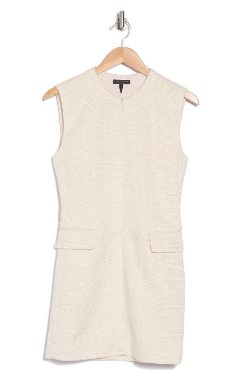 rag & bone Roslyn Shift Dress, Alternate, color, Ivory