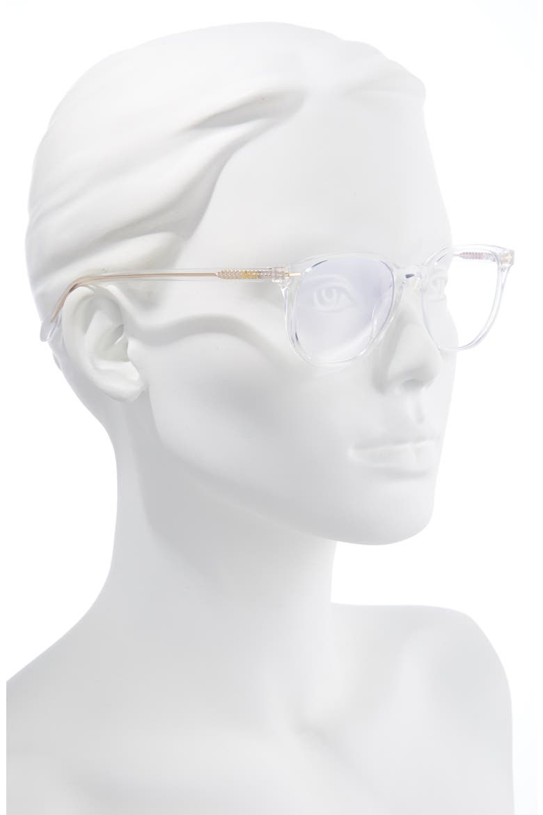 Australia CTRL 49mm Blue Light Blocking Optical Glasses, Alternate, color, CLEAR / CLEAR BLUE LIGHT LENS