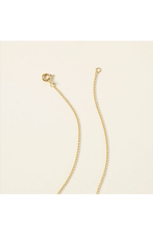Britta Ambauen Herkimer Diamond Arc Necklace In Gold