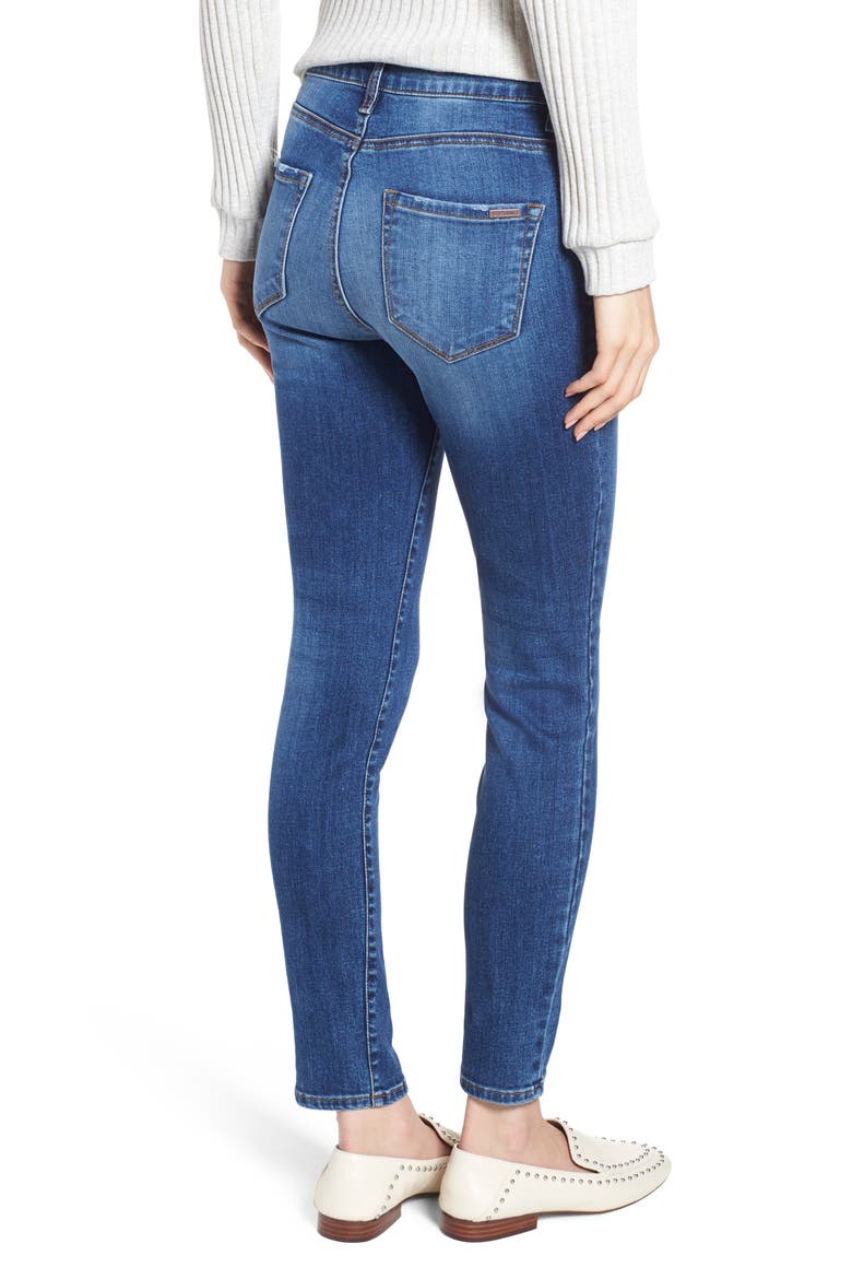 Emma High Waist Ankle Skinny Jeans, Alternate, color, MERRYL
