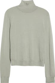 Vince Silk & Cashmere Turtleneck Sweater