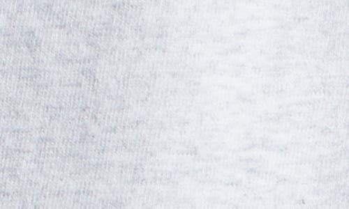 Sporty And Rich Sporty & Rich Dodgers Serif Disco Graphic Sweat Shorts In Heather Gray