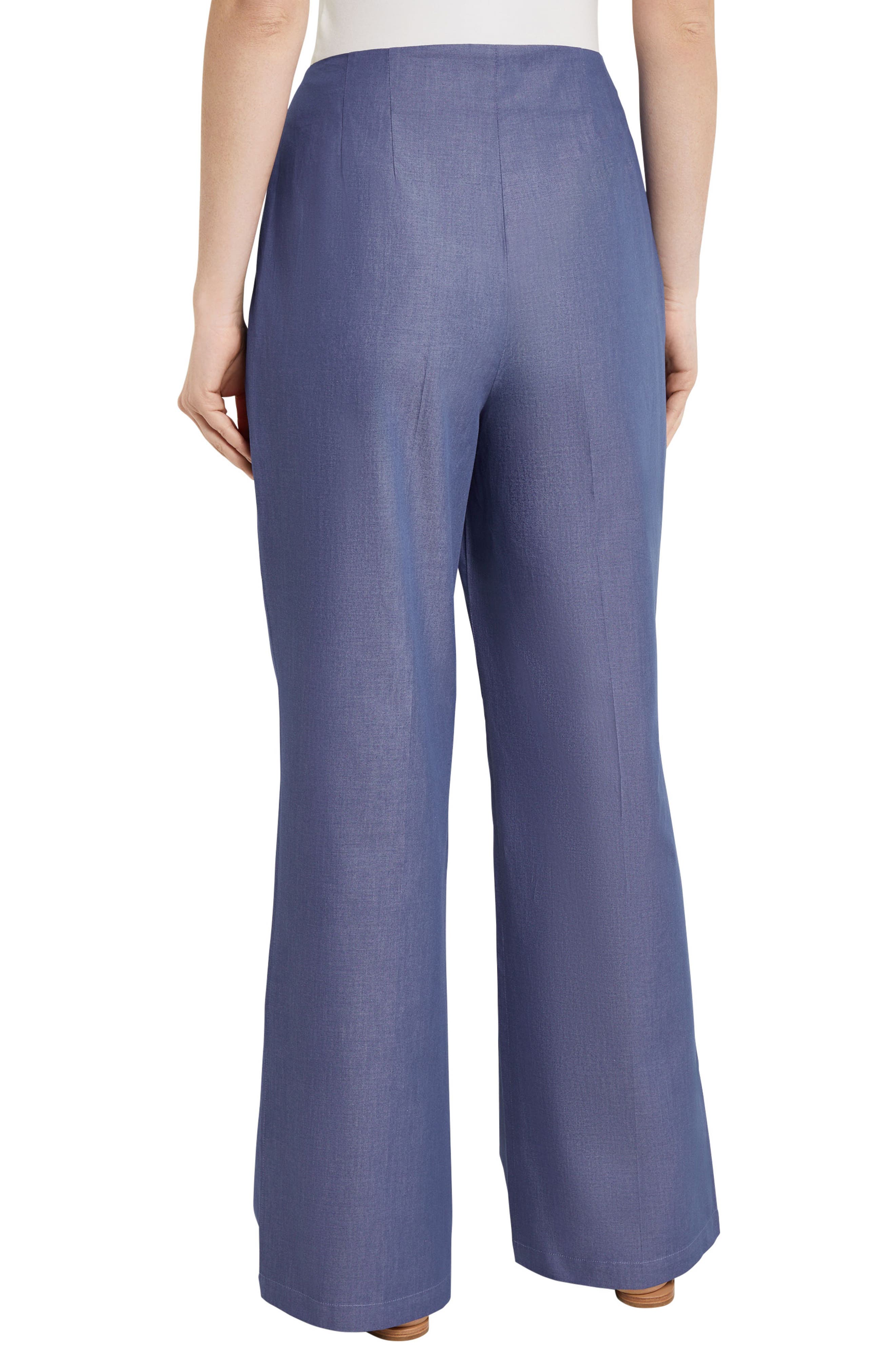 Pleated Wide Leg Pants - image 2