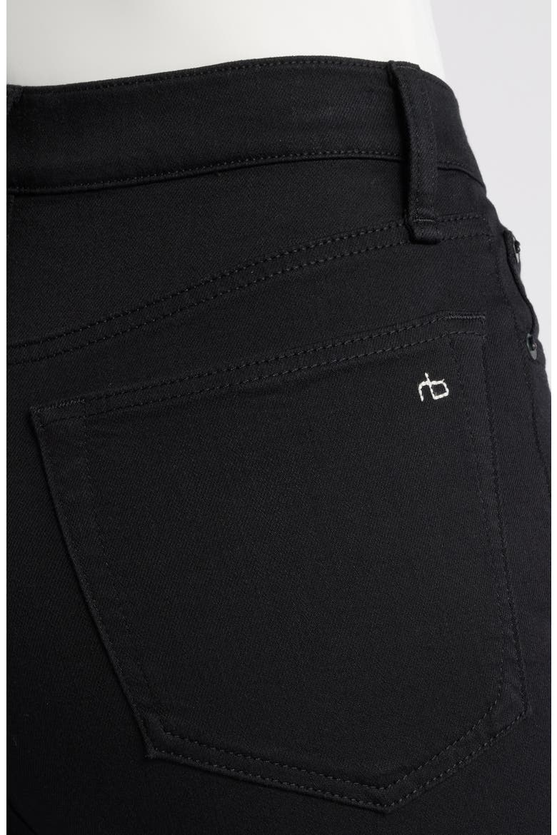 Flexi Peyton High Waist Bootcut Jeans, Alternate, color, BLACK