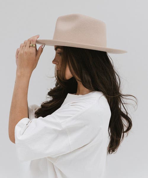 Gigi Pip Zephyr Rancher Hat In Cream