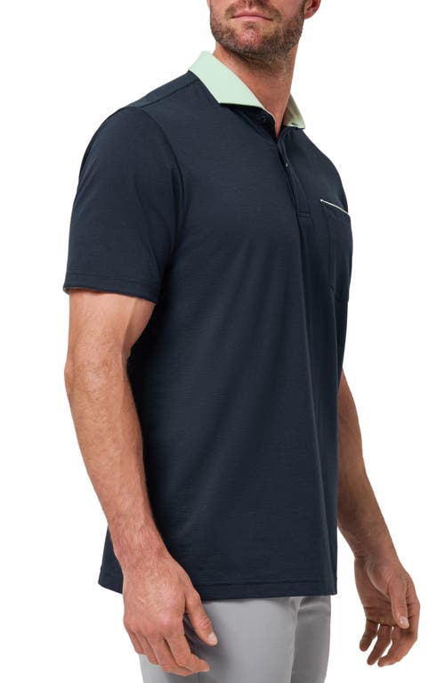 Travismathew Fairway To Heaven Polo In Blue