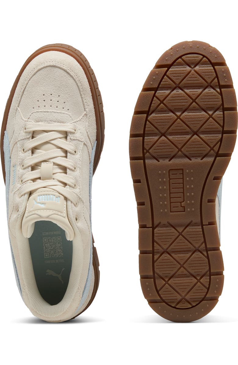 PUMA Karmen II Idol Platform Sneaker, Alternate, color, Alpine Snow/ Sea Glass