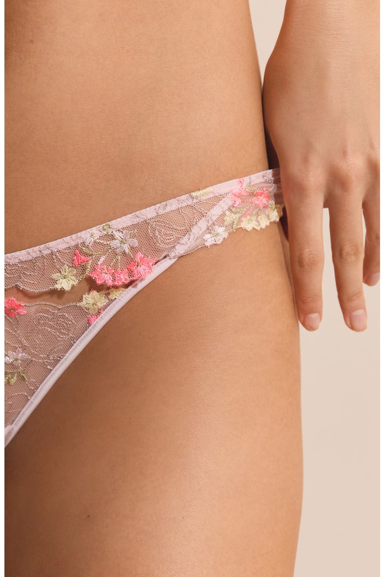 Petunia Thong, Alternate, color, DARK PURPLE