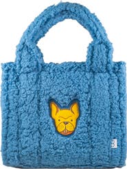 mimish Kids' Faux Shearling Tote