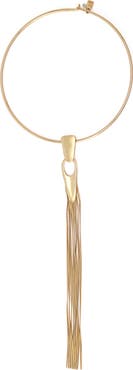 Robert Lee Morris Fringe Collar Necklace
