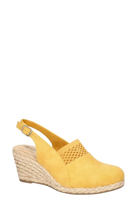 Aloha Slingback Espadrille Wedge Pump (Women)