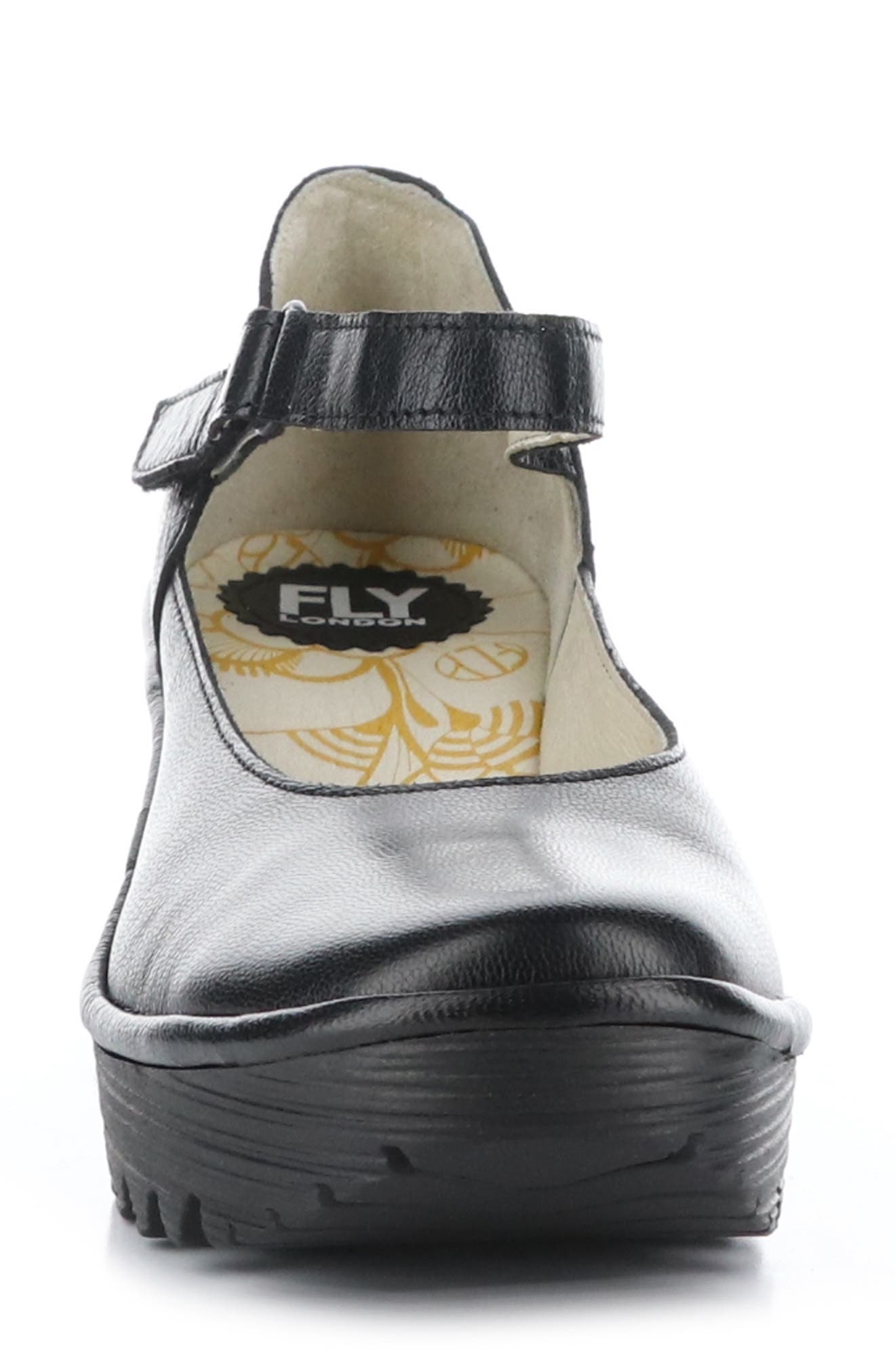 Fly London Yawo Wedge Mary Jane Loafer, Alternate, color, 