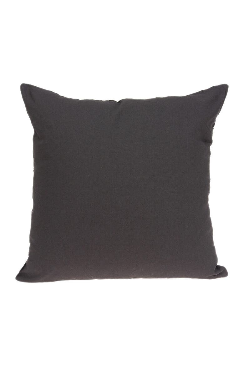 Tada Transitional Pillow - 20" x 20" - Grey, Alternate, color, GREY