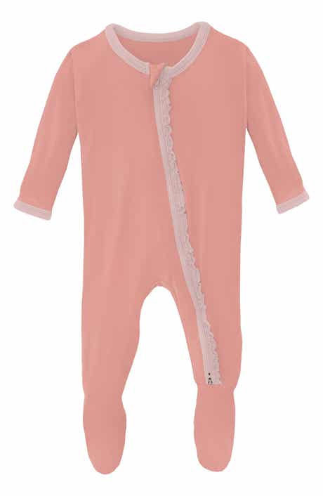 Muffin Ruffle Zip Footie