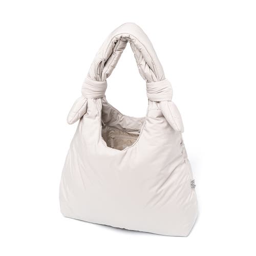 Lefrik Biwa Puffy Bag In White