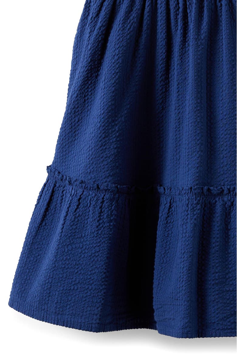 Cotton On Kids Kid's Gigi Flutter Sleeve Dress, Alternate, color, Denim Navy