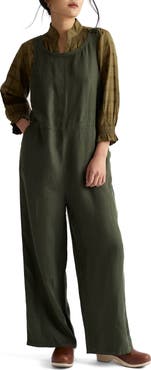 Seasalt Cornwall Salt Air Wide Leg Linen Jumpsuit