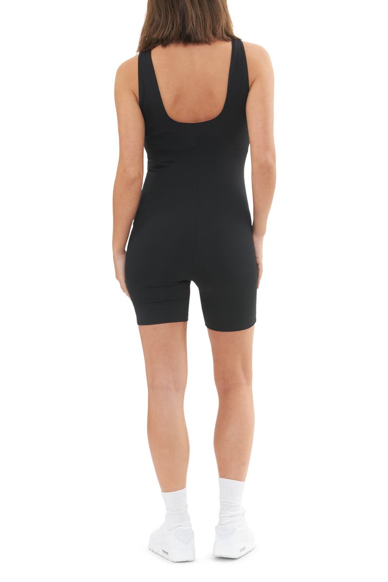Luxe Knit Short Body Suit, Alternate, color, BLACK