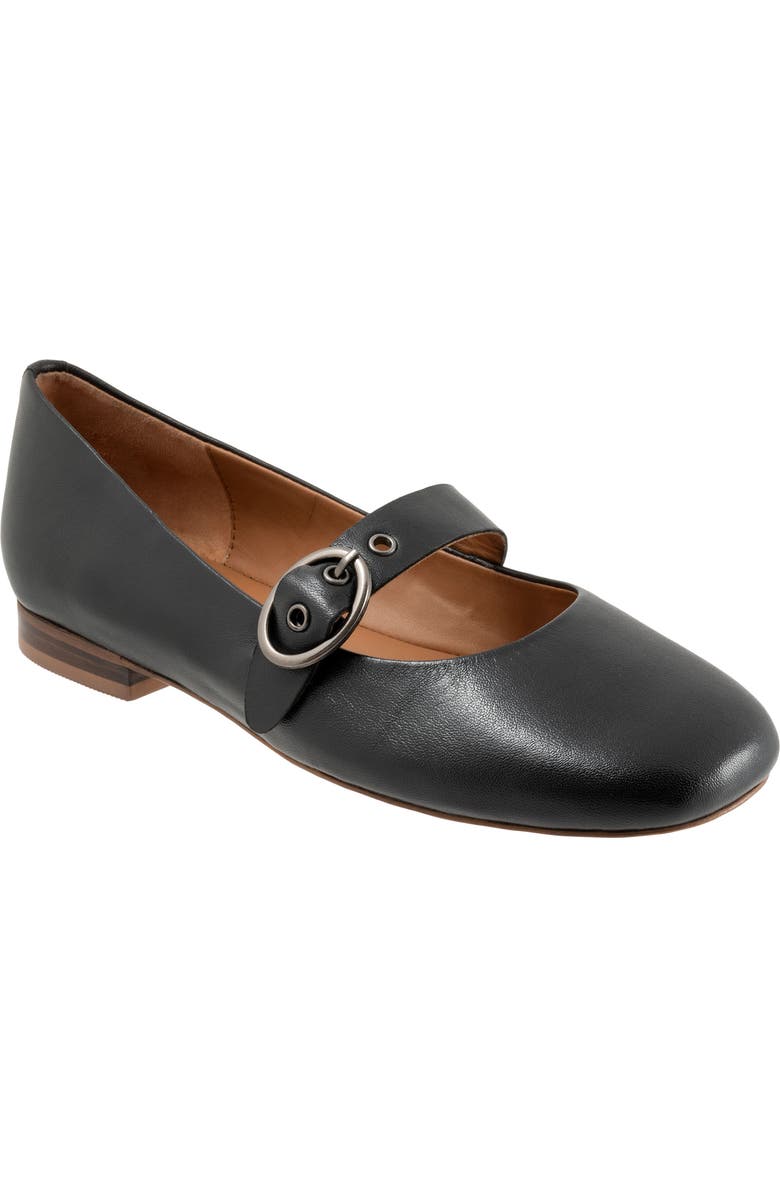 SoftWalk<sup>®</sup> Kassala Mary Jane Flat, Main, color, Black