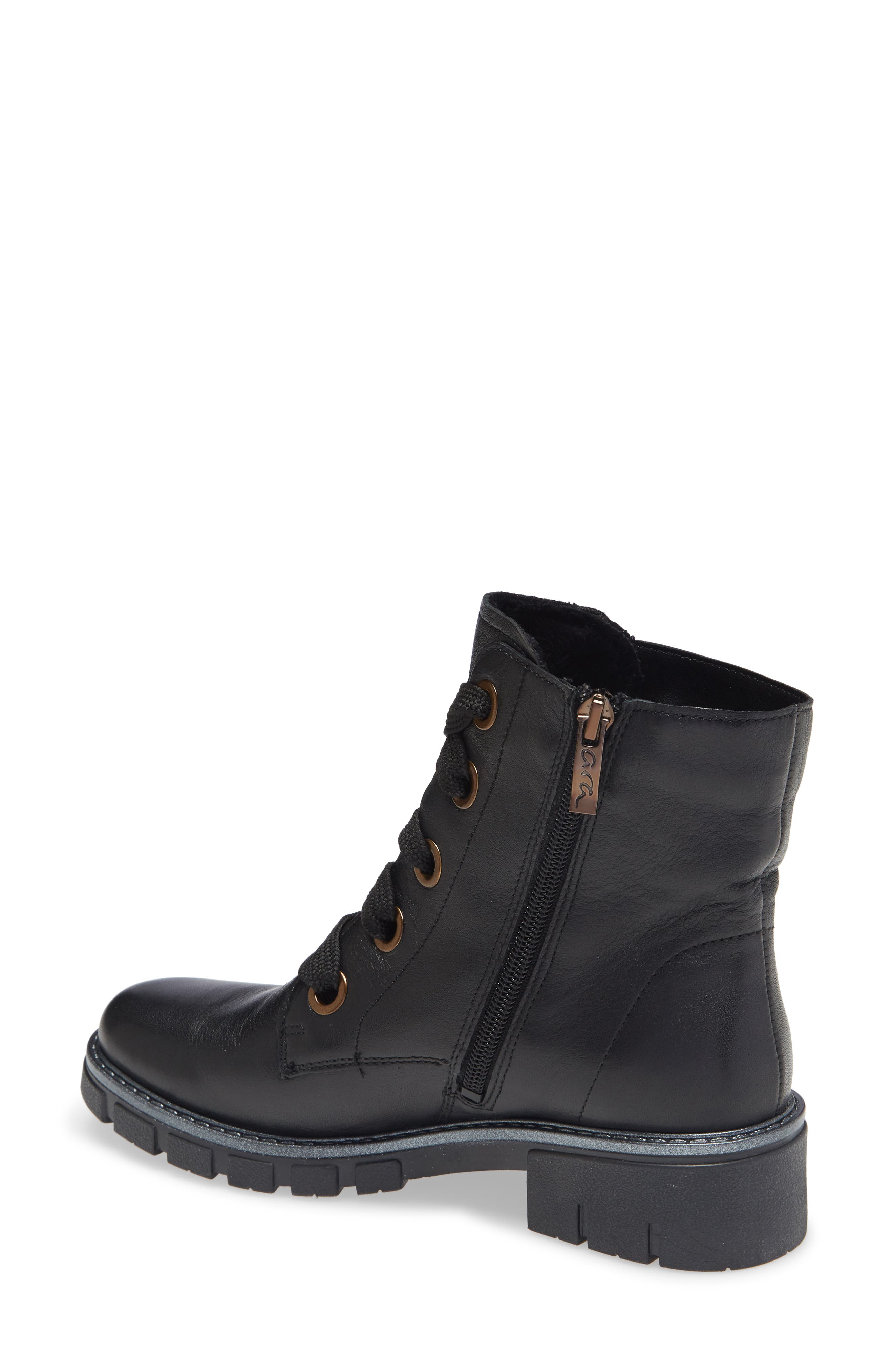 ara Debbie Lace-Up Boot, Alternate, color, Black