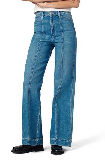Joe's The Front Seamed Wide Leg Jeans