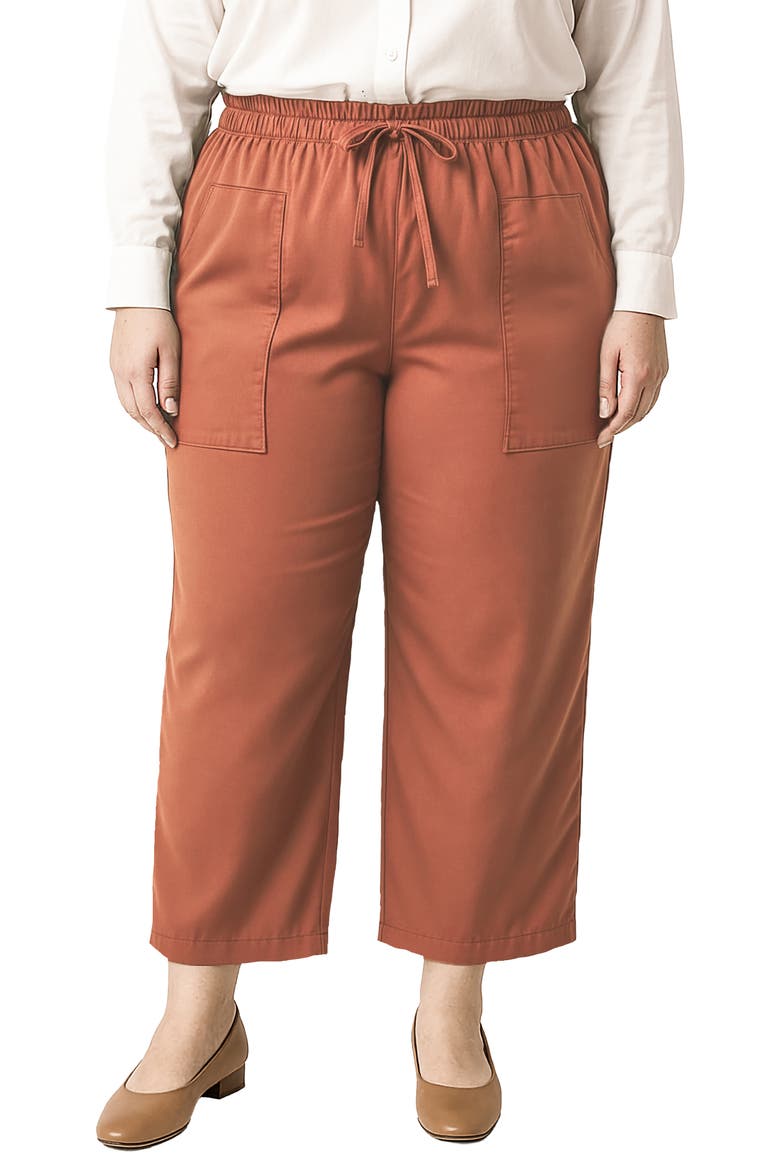 Crop Pants, Main, color, RUST