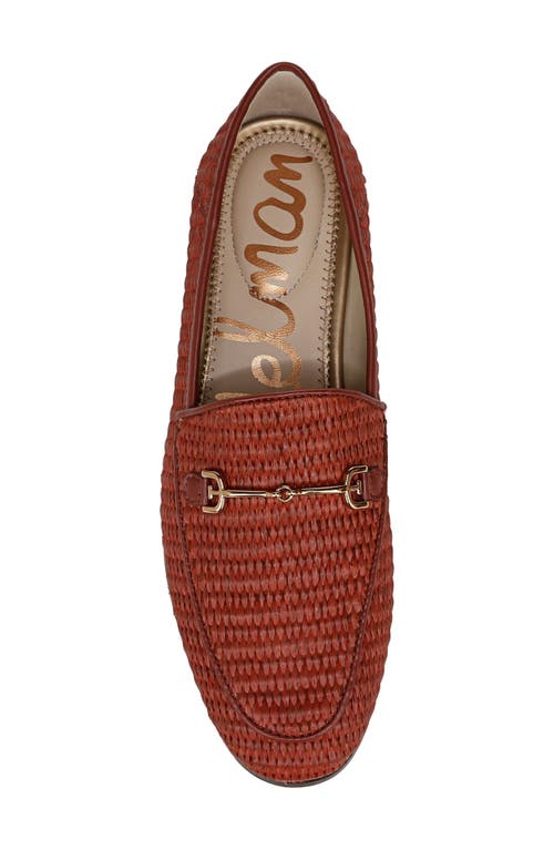 Shop Sam Edelman Loraine Bit Loafer In Warm Sienna