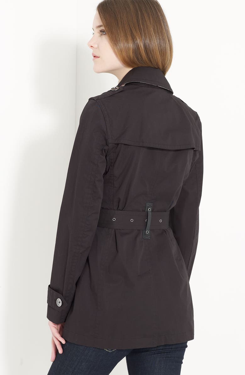 Burberry Brit 'Alcester' Double Breasted Trench, Alternate, color,