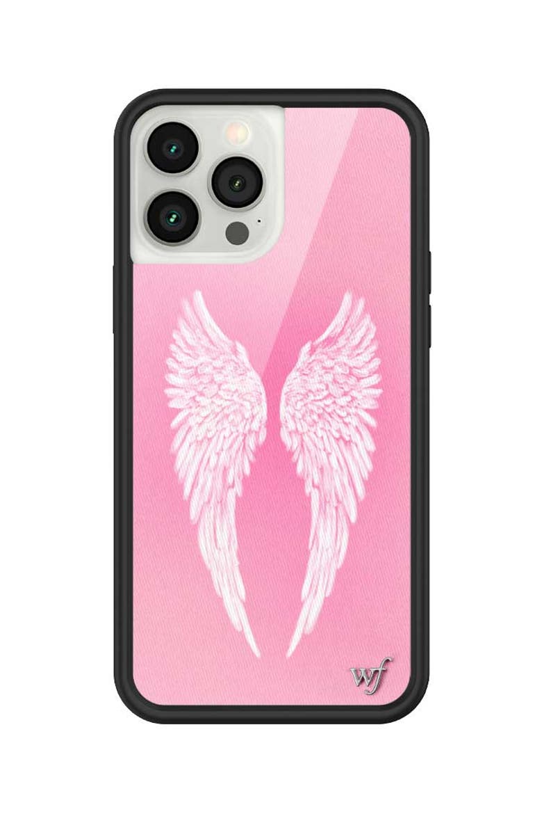 Angel Baby iPhone Case, Alternate, color, Pink