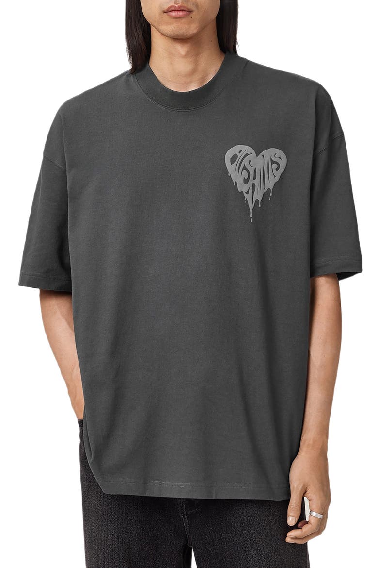 Trip Cotton Graphic T-Shirt, Main, color, WASHED BLACK