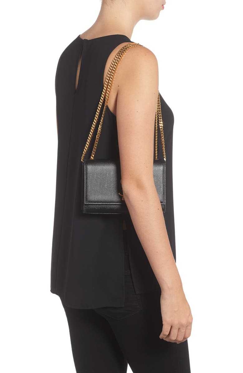 Saint Laurent Small Kate Chain Crossbody Bag, Alternate, color,