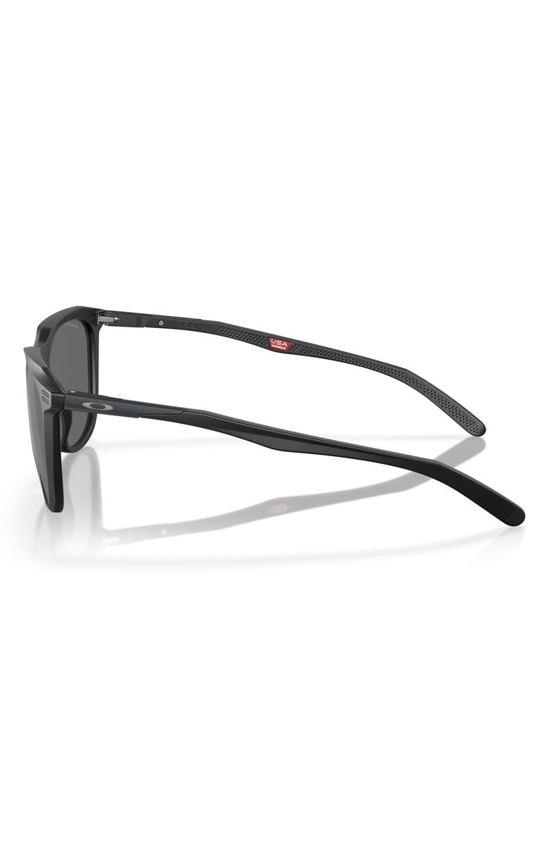 Oakley Thurso 54mm Prizm<sup>™</sup> Round Sunglasses, Alternate, color, Black