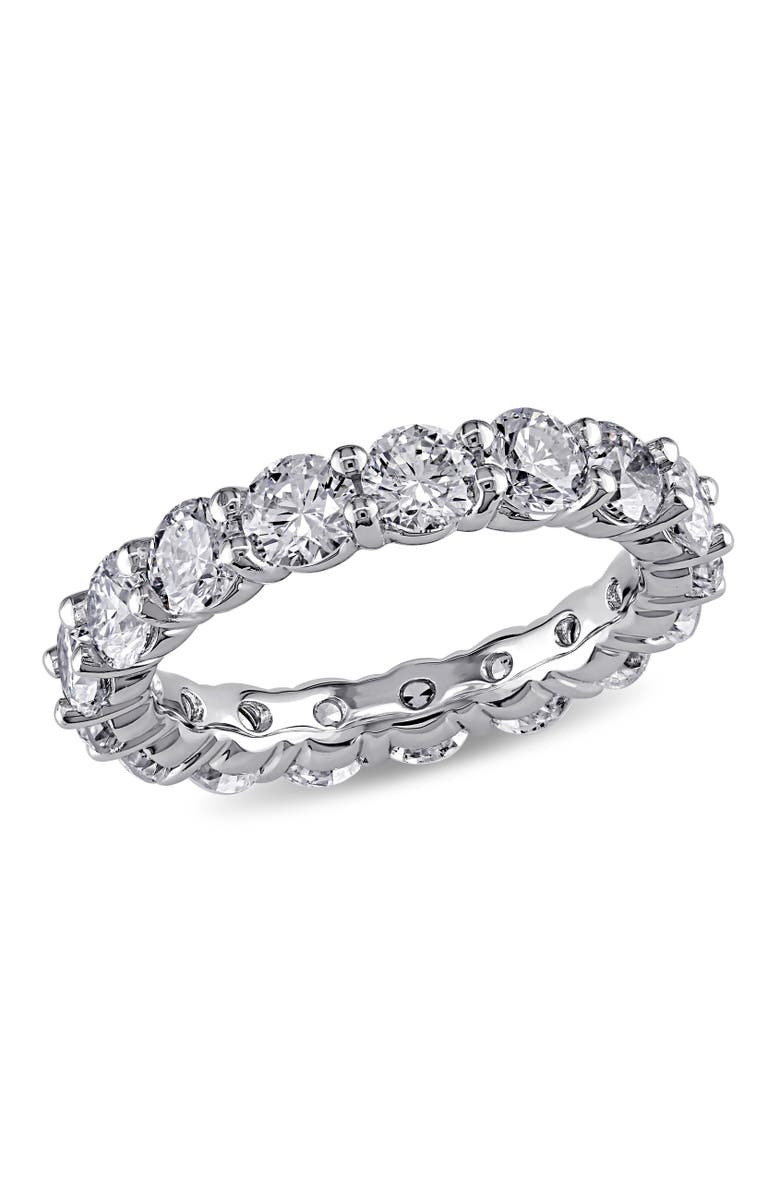 Julianna B. 5 CTW Diamond Eternity Ring 18k, Main, color, 18K White Gold