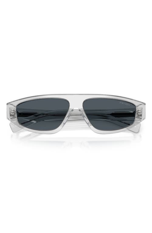 Prada 58mm Irregular Sunglasses