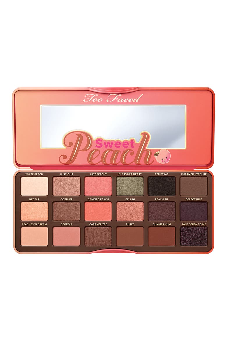 Sweet Peach Eyeshadow Palette, Alternate, color, NO COLOR