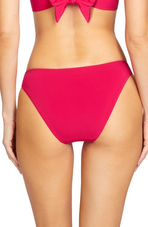 Robin Piccone Jane Chain Bikini Bottoms In Rose
