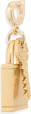 Tory Burch Curiosity Lock & Key Charm