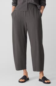 Eileen Fisher Ankle Barrel Leg Pants