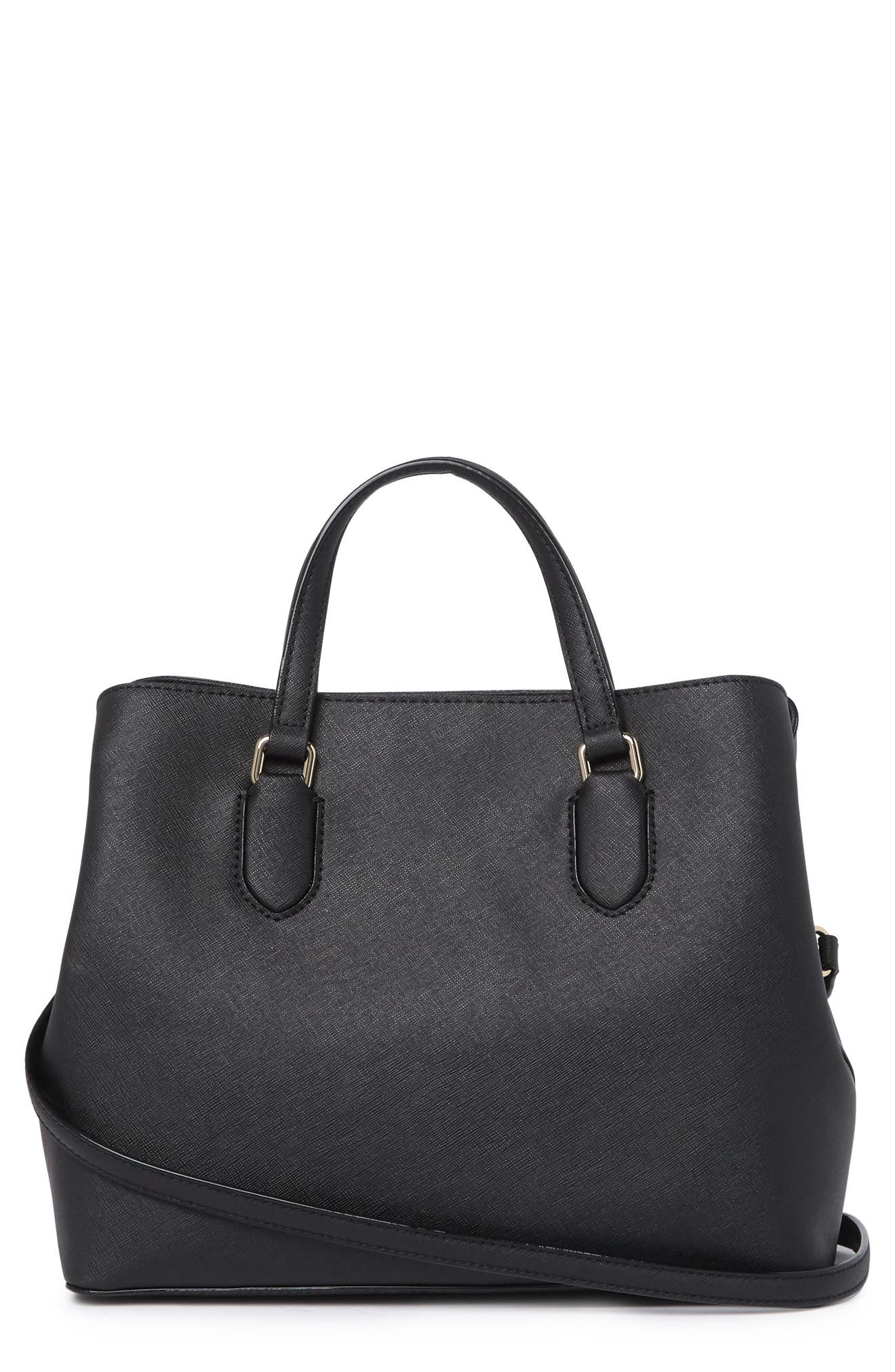 Kate Spade New York evangelie leather satchel, Alternate, color, 