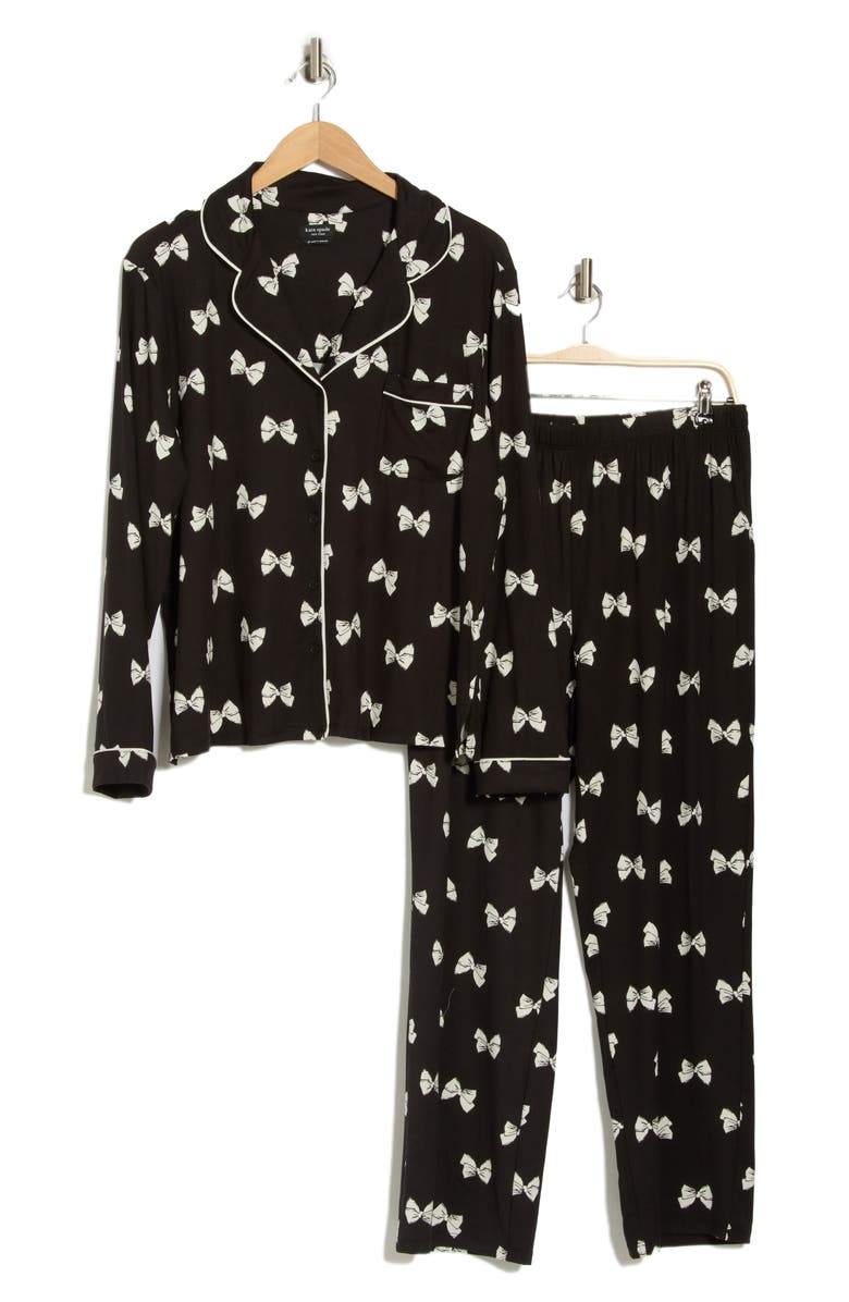 Kate Spade New York All Dolled Up Long Pajamas, Main, color, 
